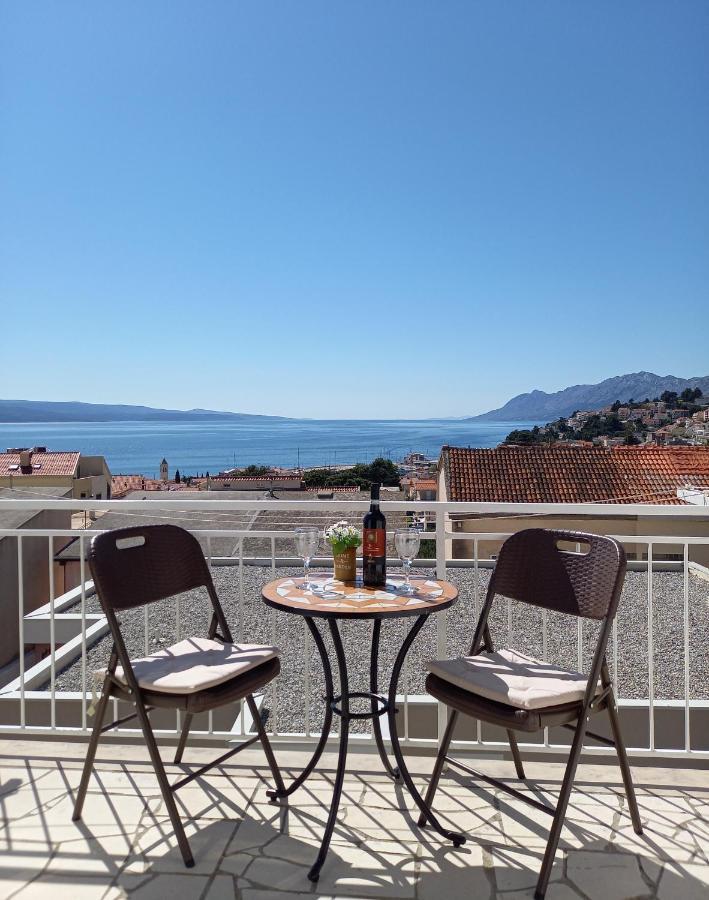 Apartmani Omrcen Baška Voda Eksteriør billede