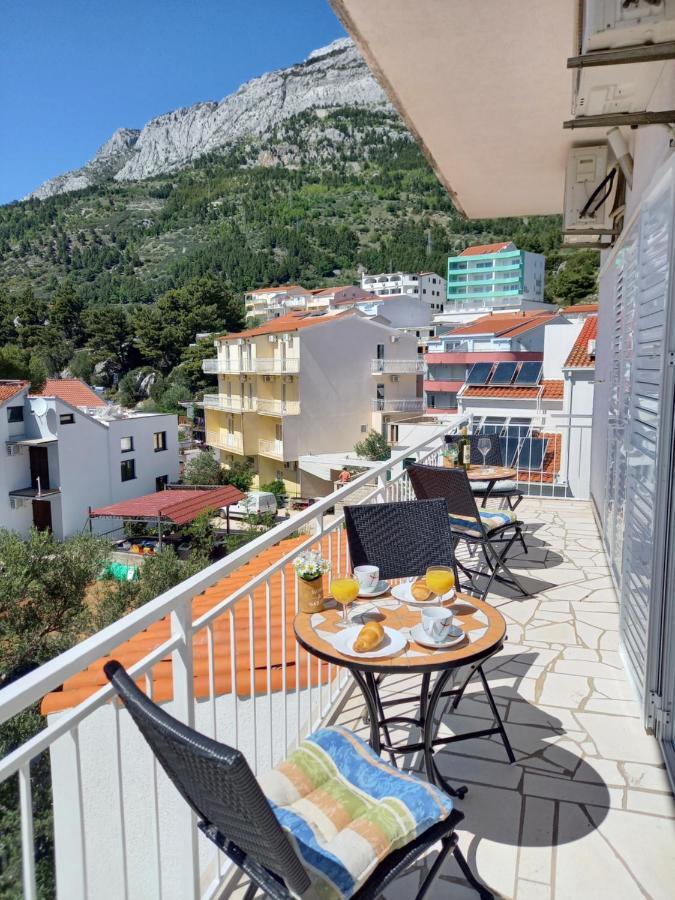 Apartmani Omrcen Baška Voda Eksteriør billede